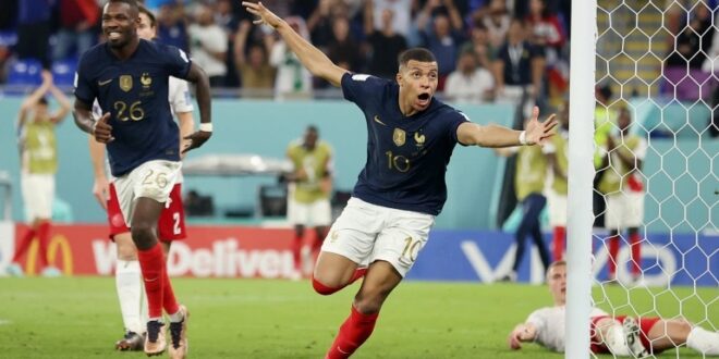 كأس العالم 2022: مبابي يقود فرنسا للفوز على الدنمارك والعبور إلى ثمن نهائي.. فيديو